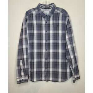 Columbia plaid long sleeve button down shirt - XL